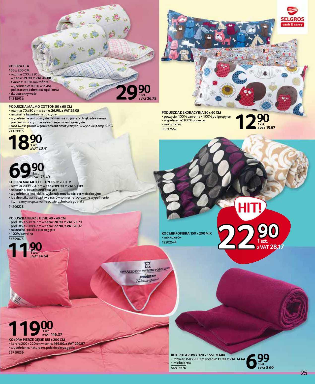 Gazetka promocyjna Selgros str. 25