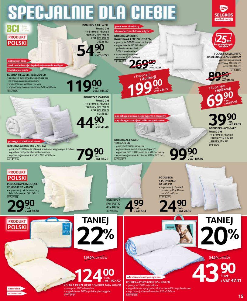Gazetka promocyjna Selgros str. 15