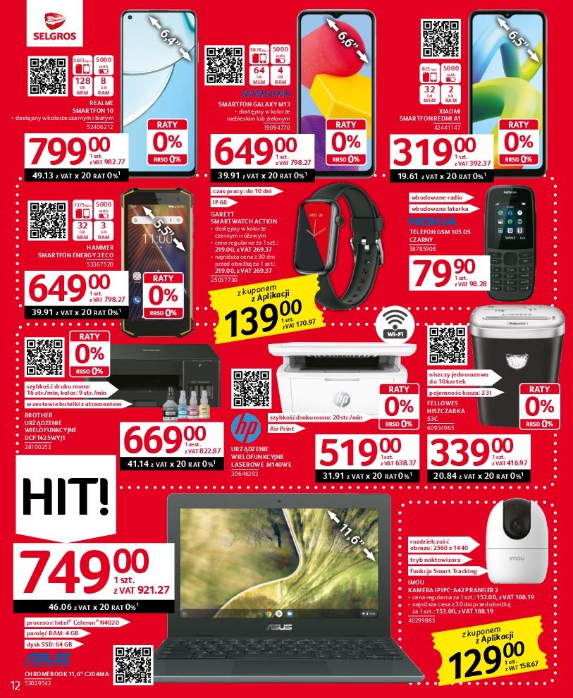 Gazetka promocyjna Selgros str. 12