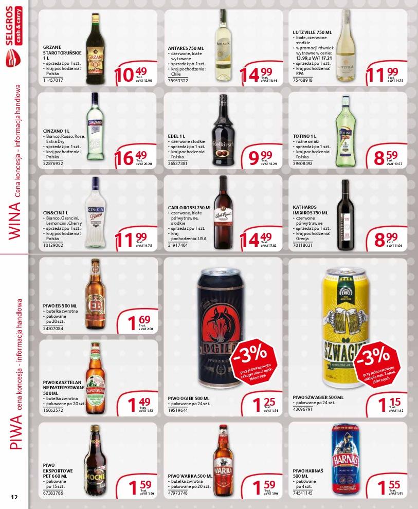 Gazetka promocyjna Selgros str. 12