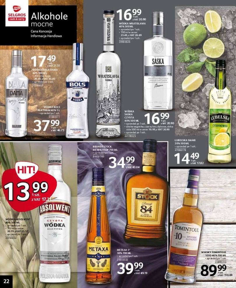 Gazetka promocyjna Selgros str. 22