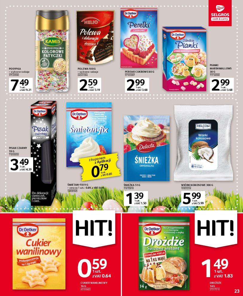 Gazetka promocyjna Selgros str. 23