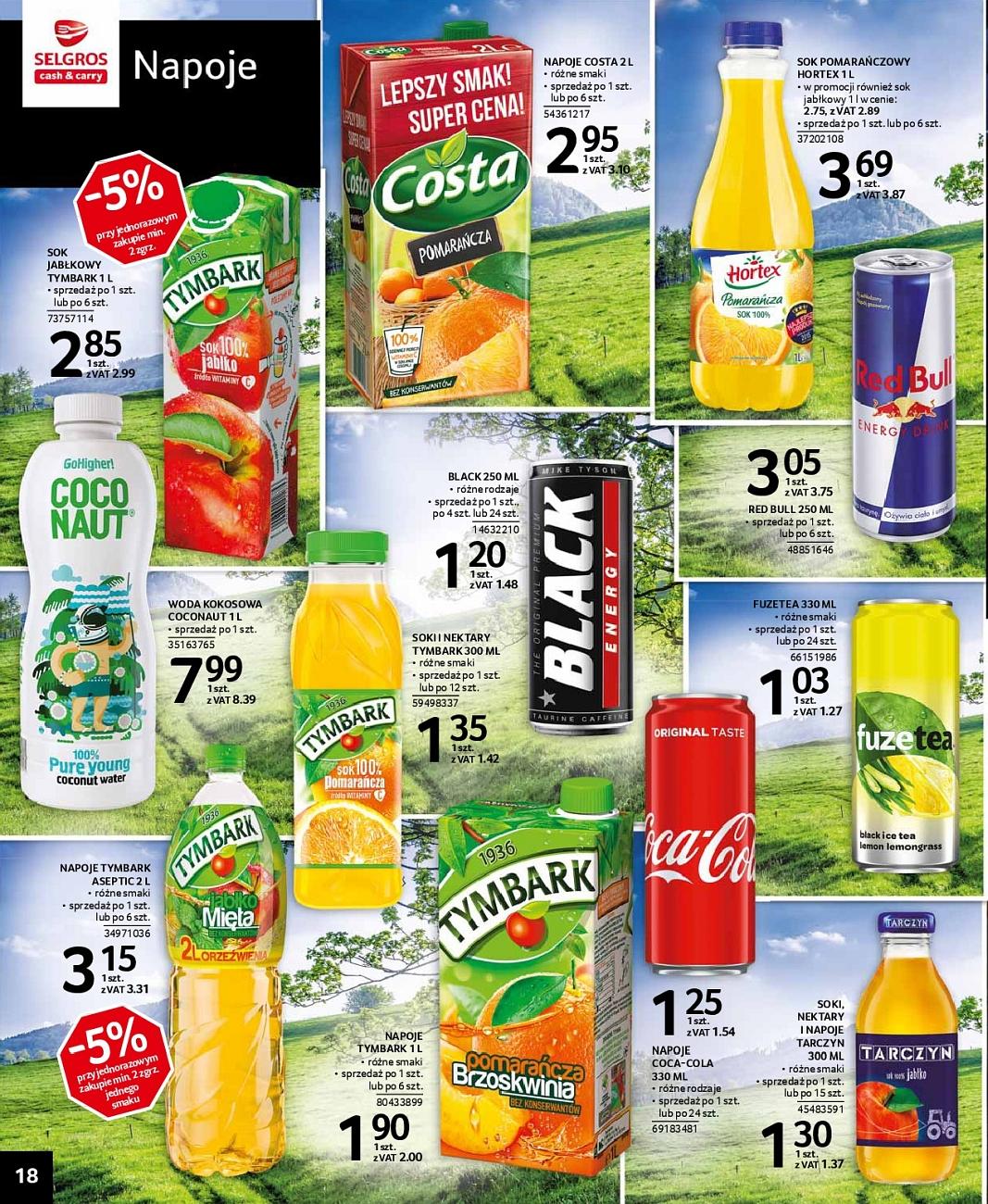 Gazetka promocyjna Selgros str. 18