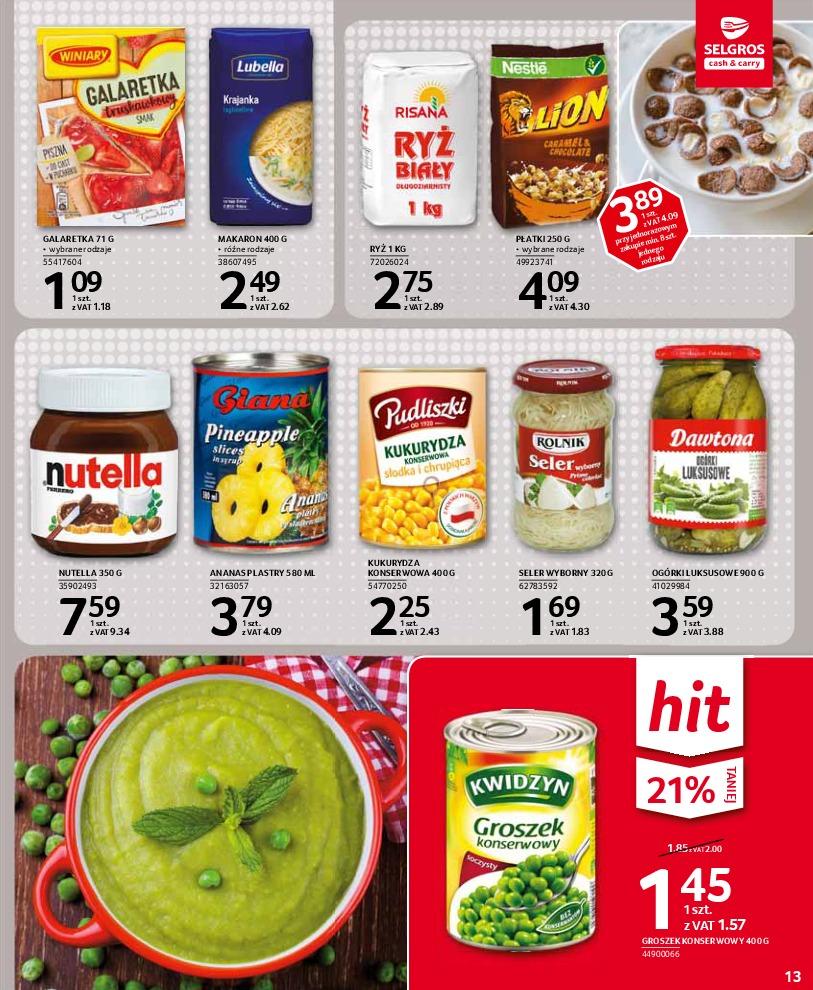Gazetka promocyjna Selgros str. 13