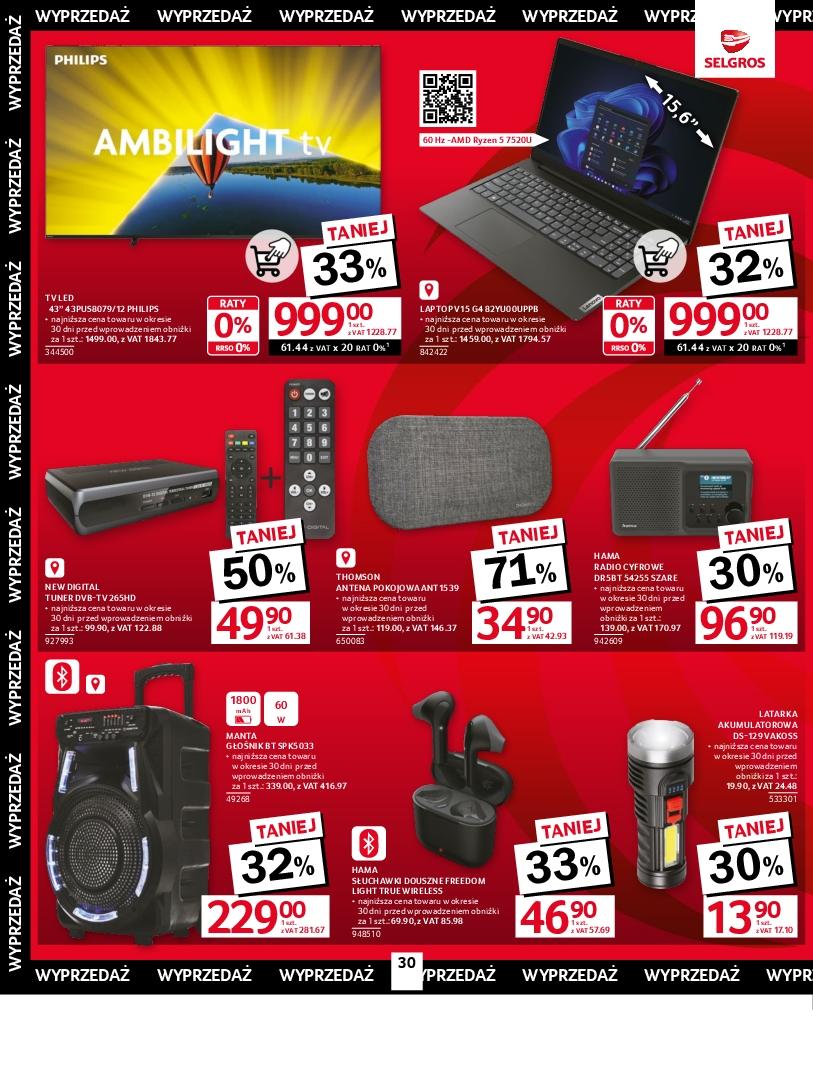 Gazetka promocyjna Selgros str. 34