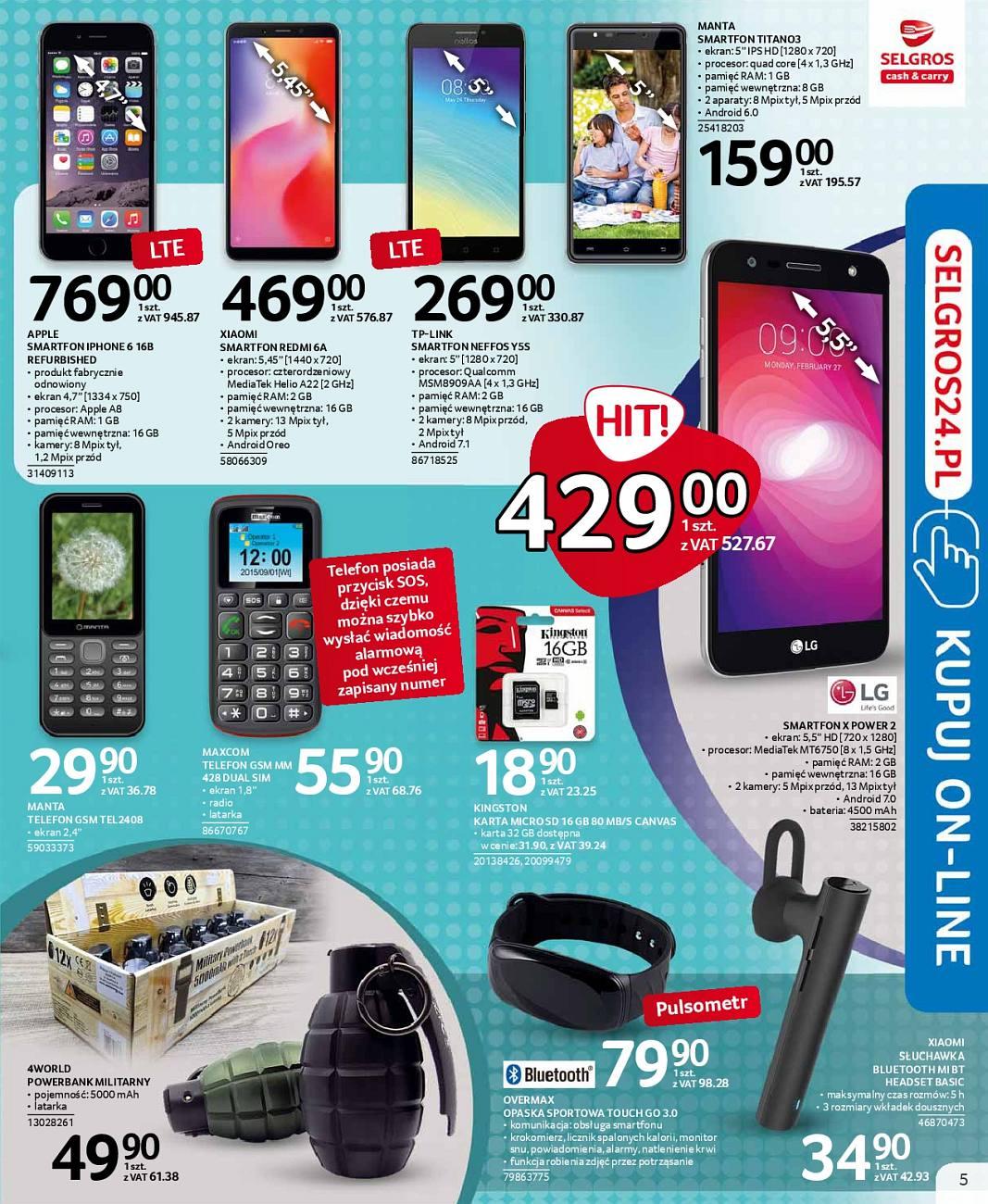 Gazetka promocyjna Selgros str. 5