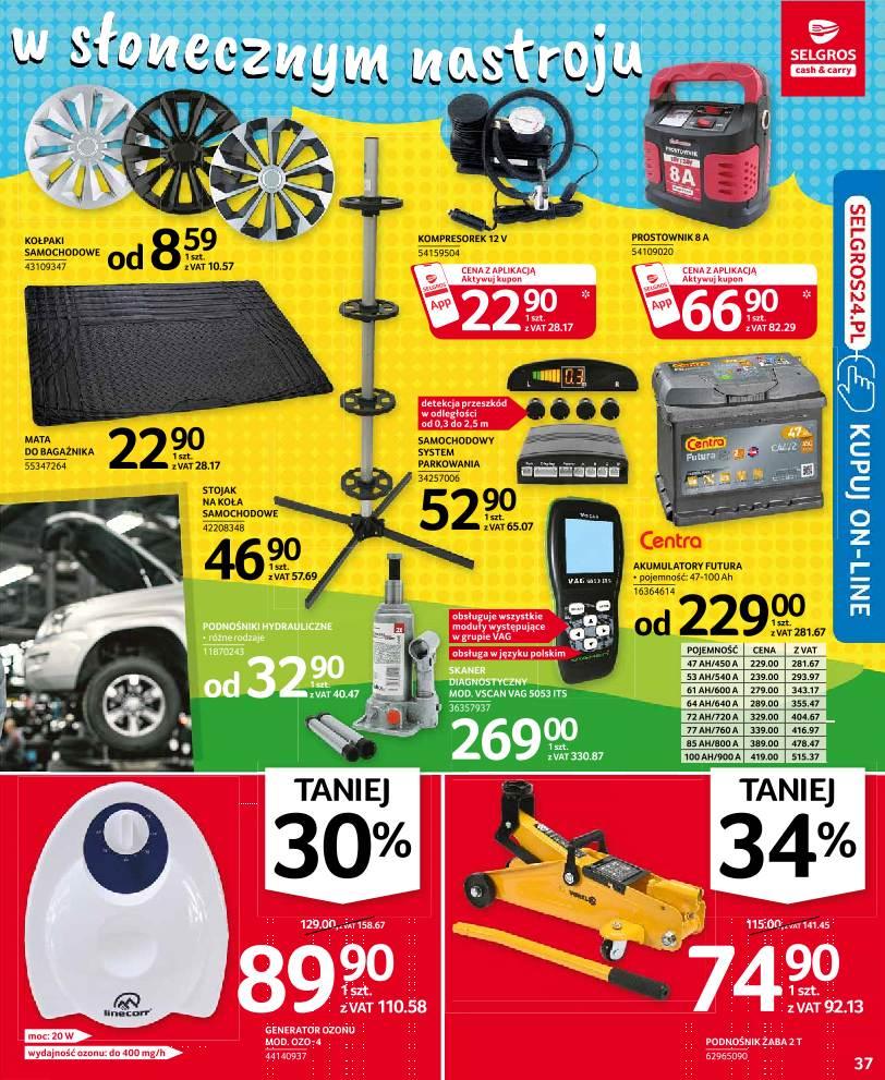 Gazetka promocyjna Selgros str. 37
