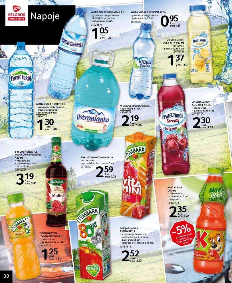 Gazetka promocyjna Selgros str. 22