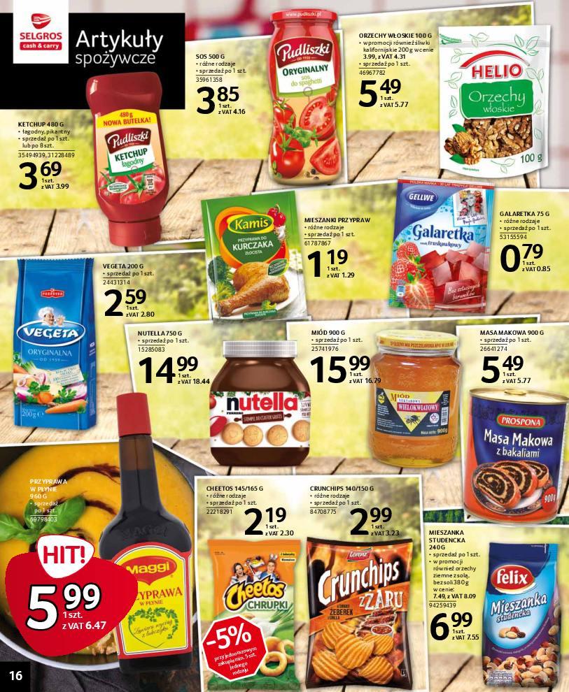 Gazetka promocyjna Selgros str. 16