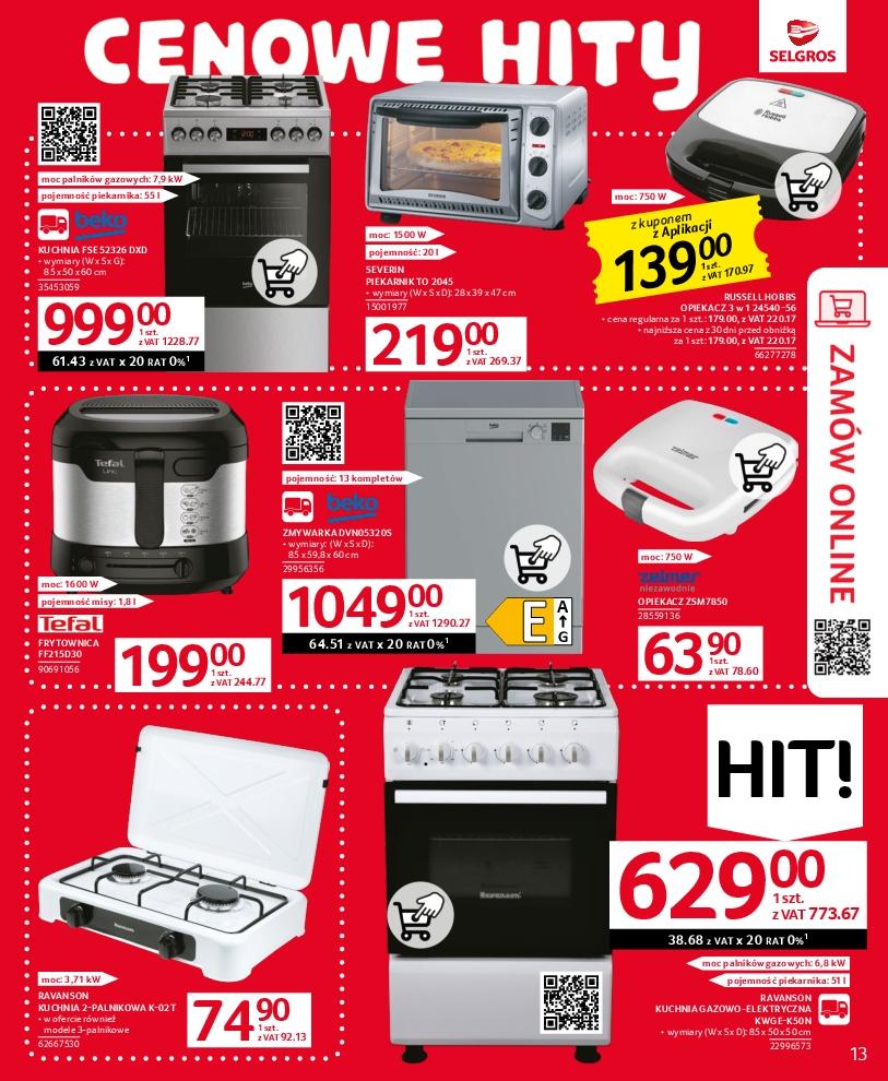Gazetka promocyjna Selgros str. 13