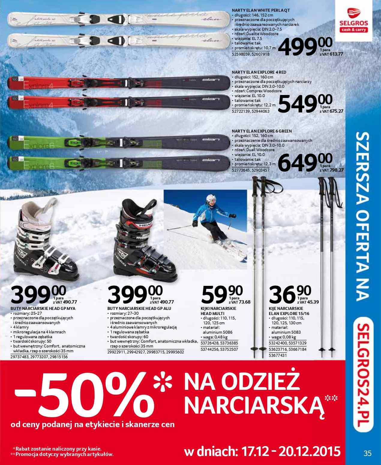 Gazetka promocyjna Selgros str. 35