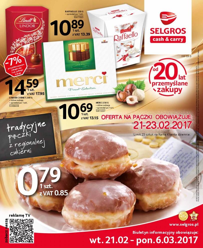 Gazetka promocyjna Selgros str. 1