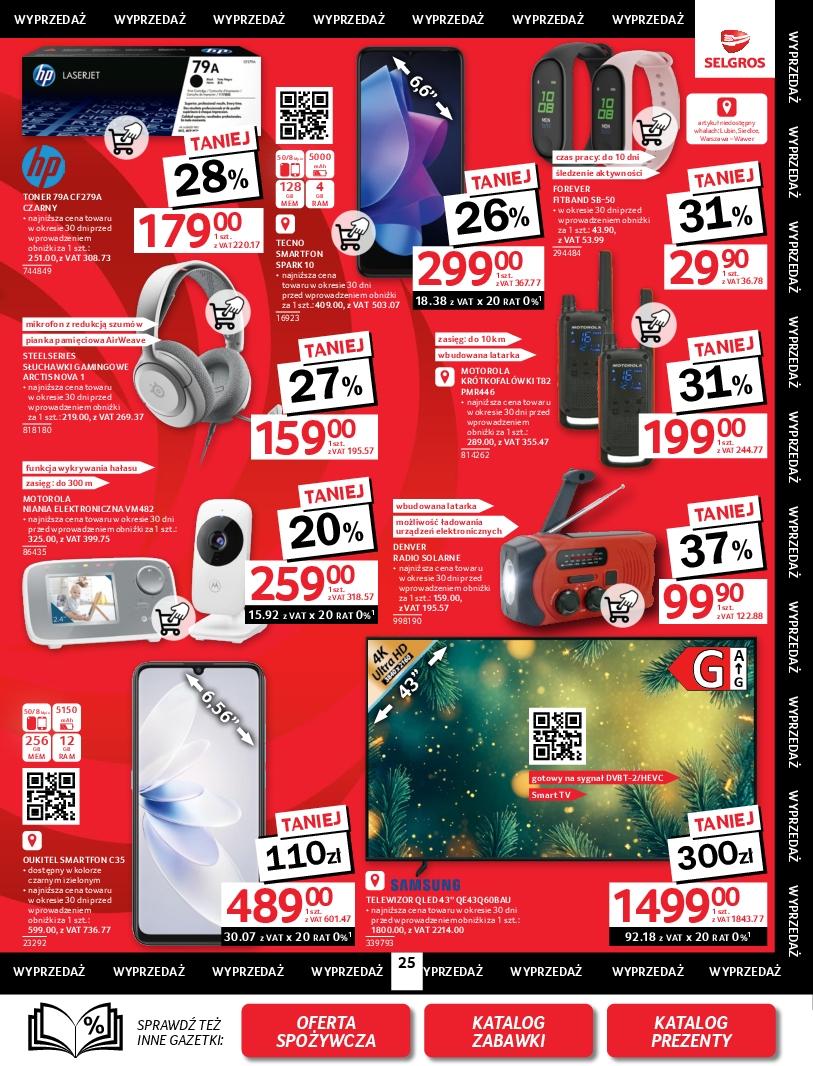 Gazetka promocyjna Selgros str. 25