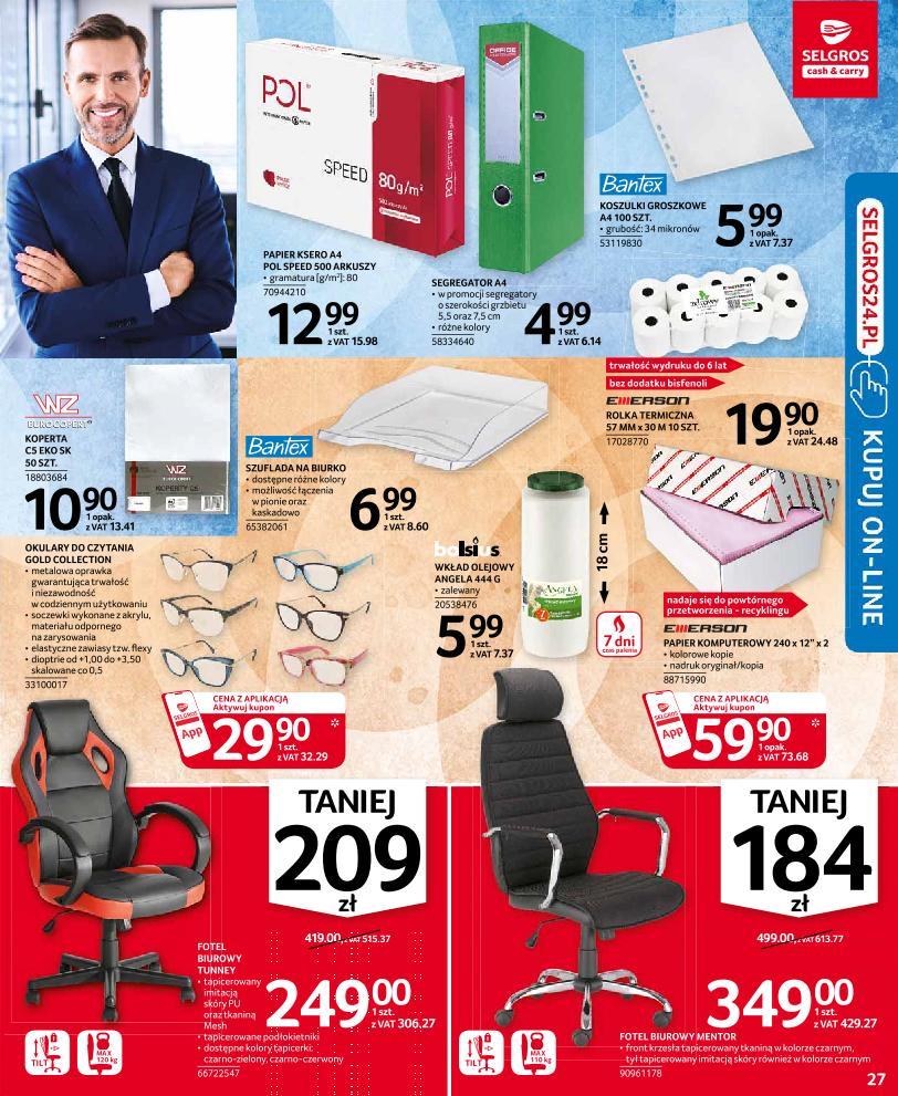 Gazetka promocyjna Selgros str. 27