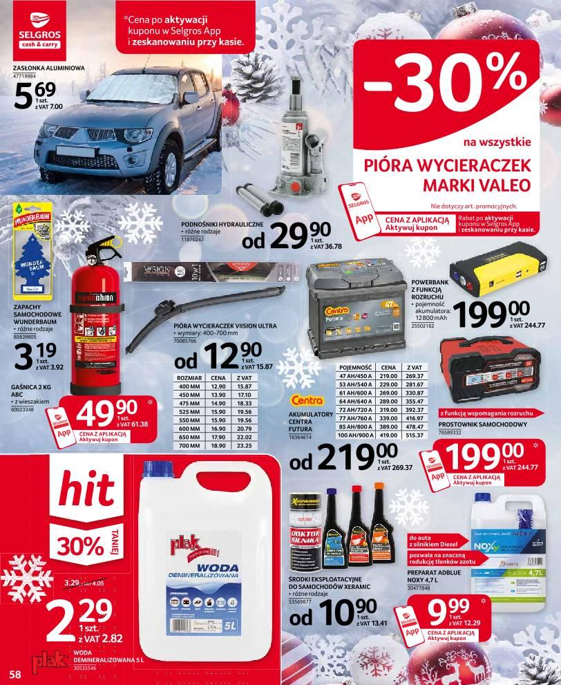 Gazetka promocyjna Selgros str. 58
