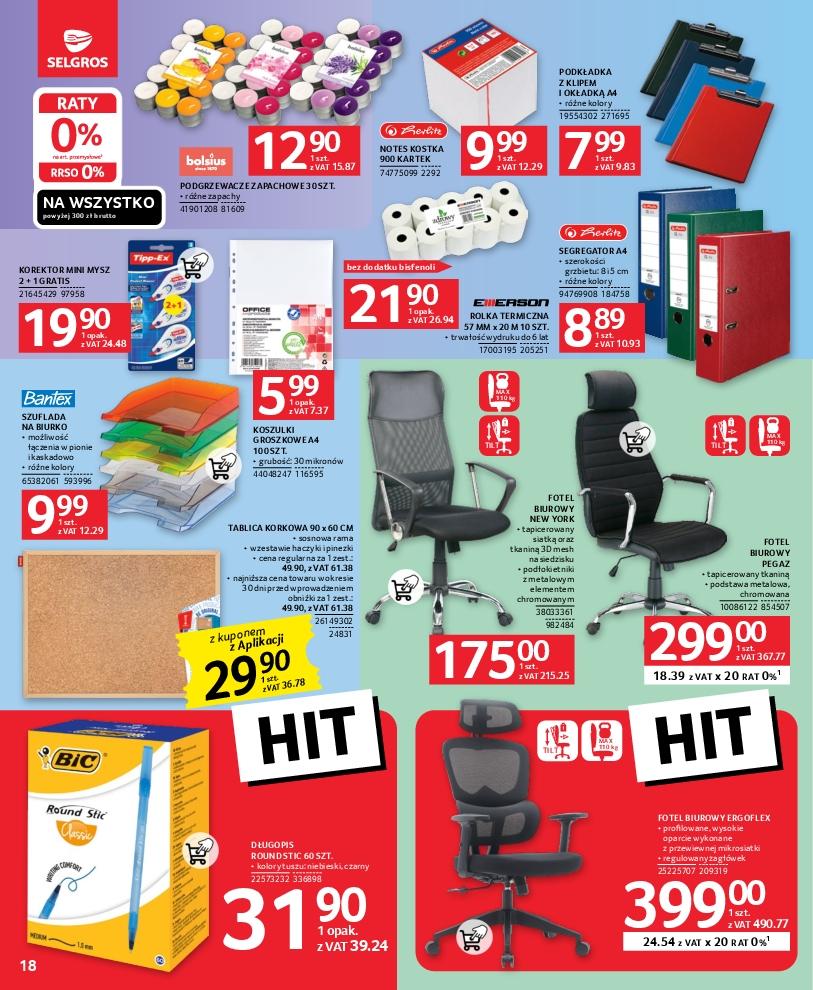 Gazetka promocyjna Selgros str. 18