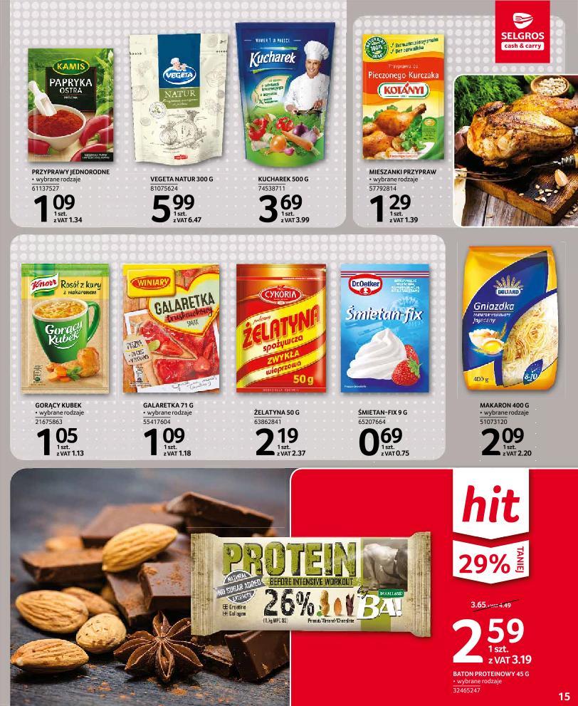 Gazetka promocyjna Selgros str. 15