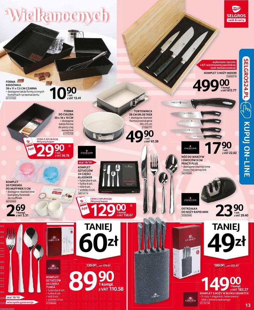 Gazetka promocyjna Selgros str. 13