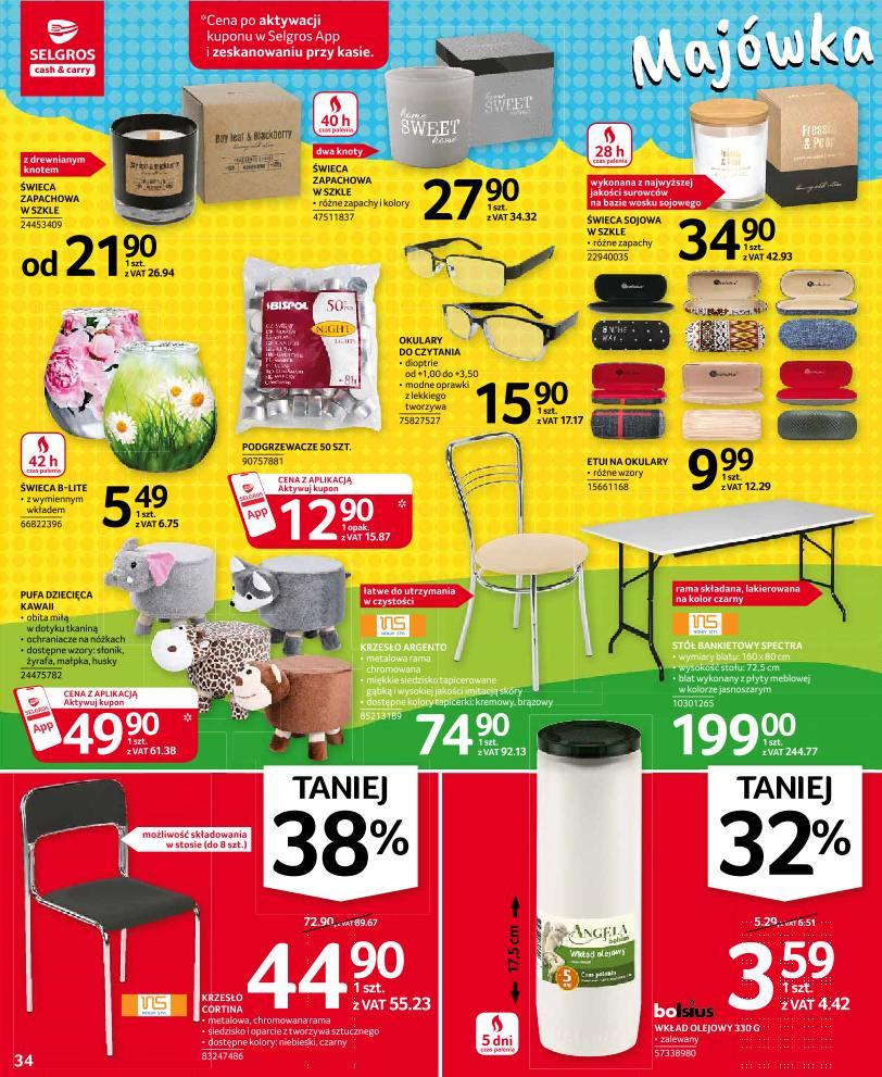 Gazetka promocyjna Selgros str. 34