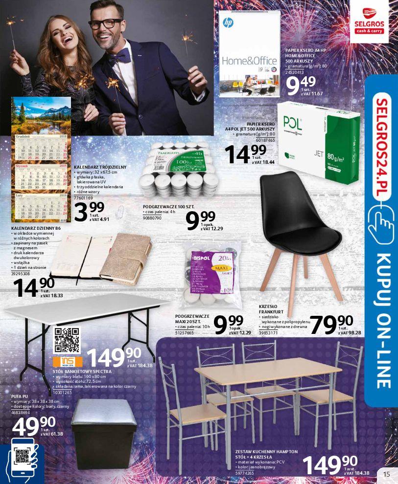 Gazetka promocyjna Selgros str. 15