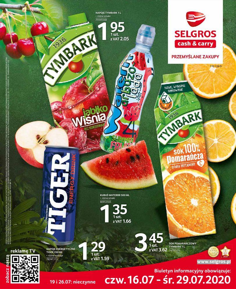 Gazetka promocyjna Selgros str. 1