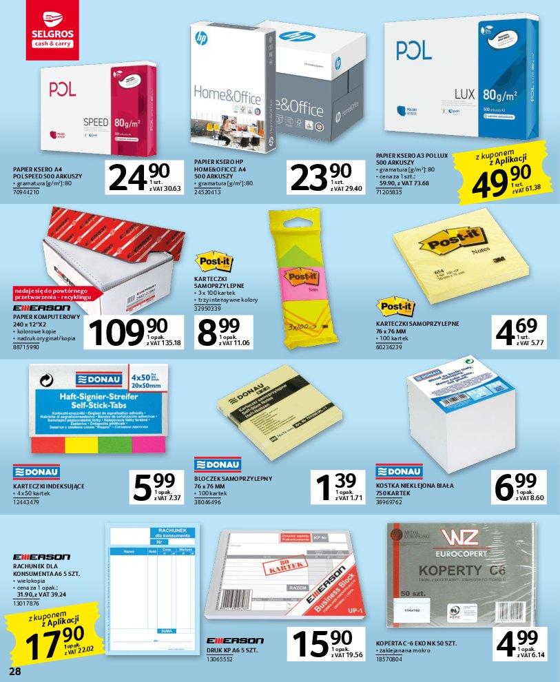 Gazetka promocyjna Selgros str. 28