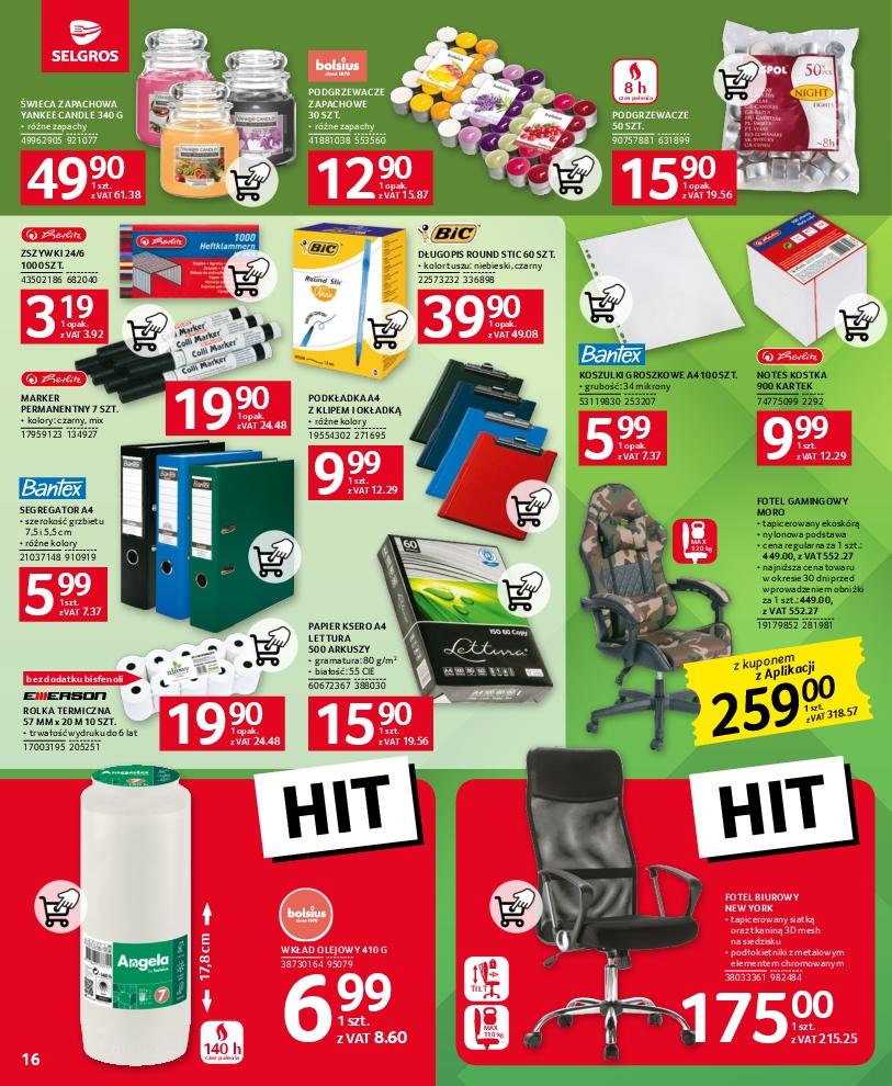 Gazetka promocyjna Selgros str. 16