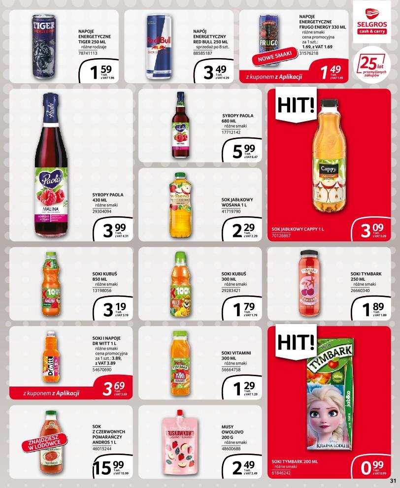 Gazetka promocyjna Selgros str. 31