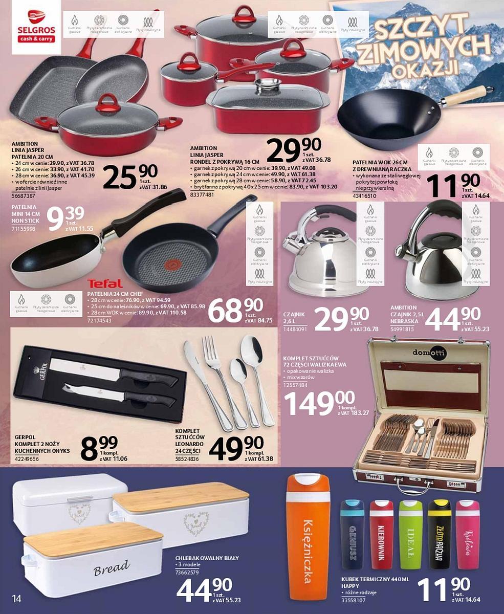 Gazetka promocyjna Selgros str. 14