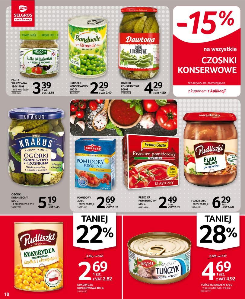 Gazetka promocyjna Selgros str. 18