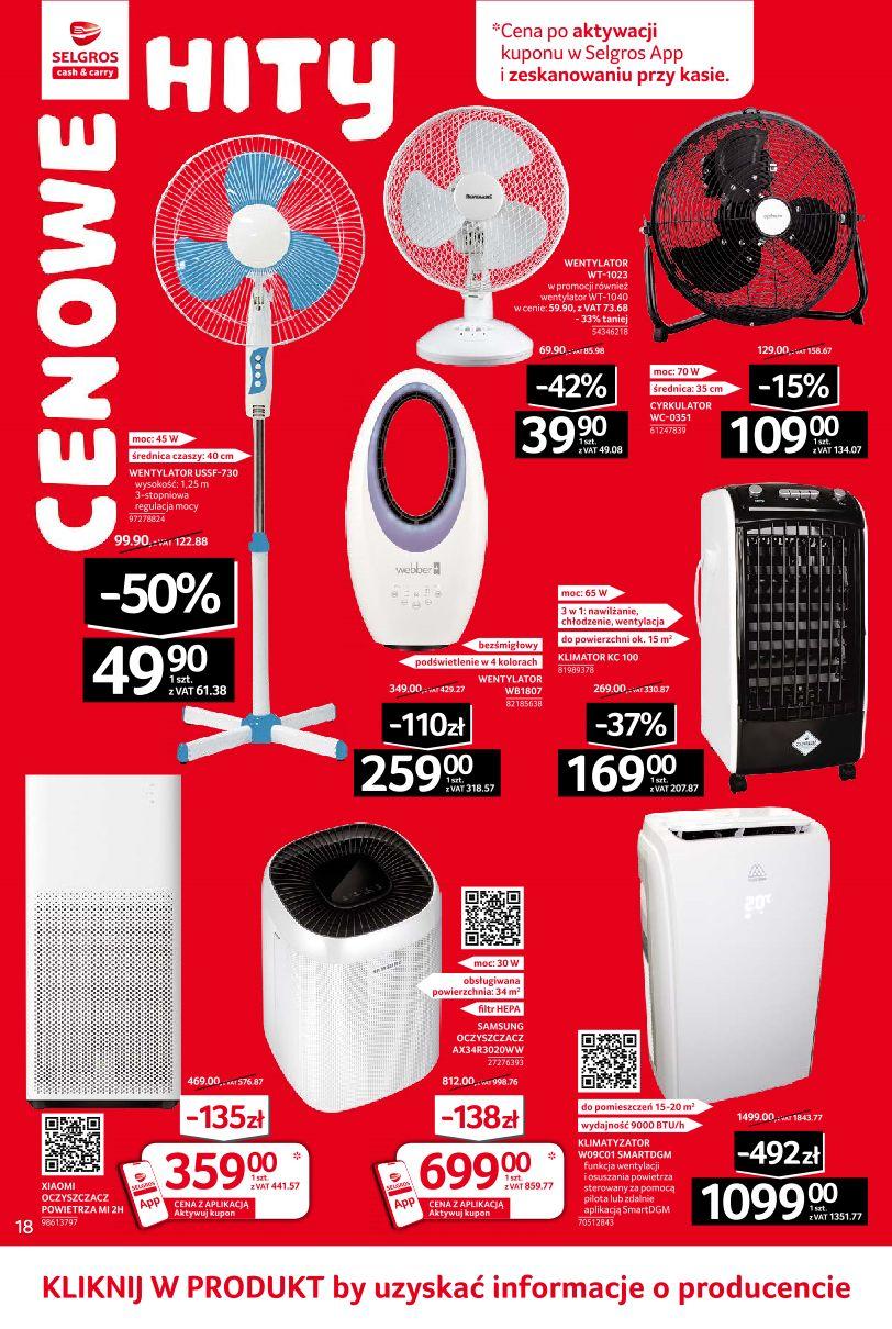 Gazetka promocyjna Selgros str. 18