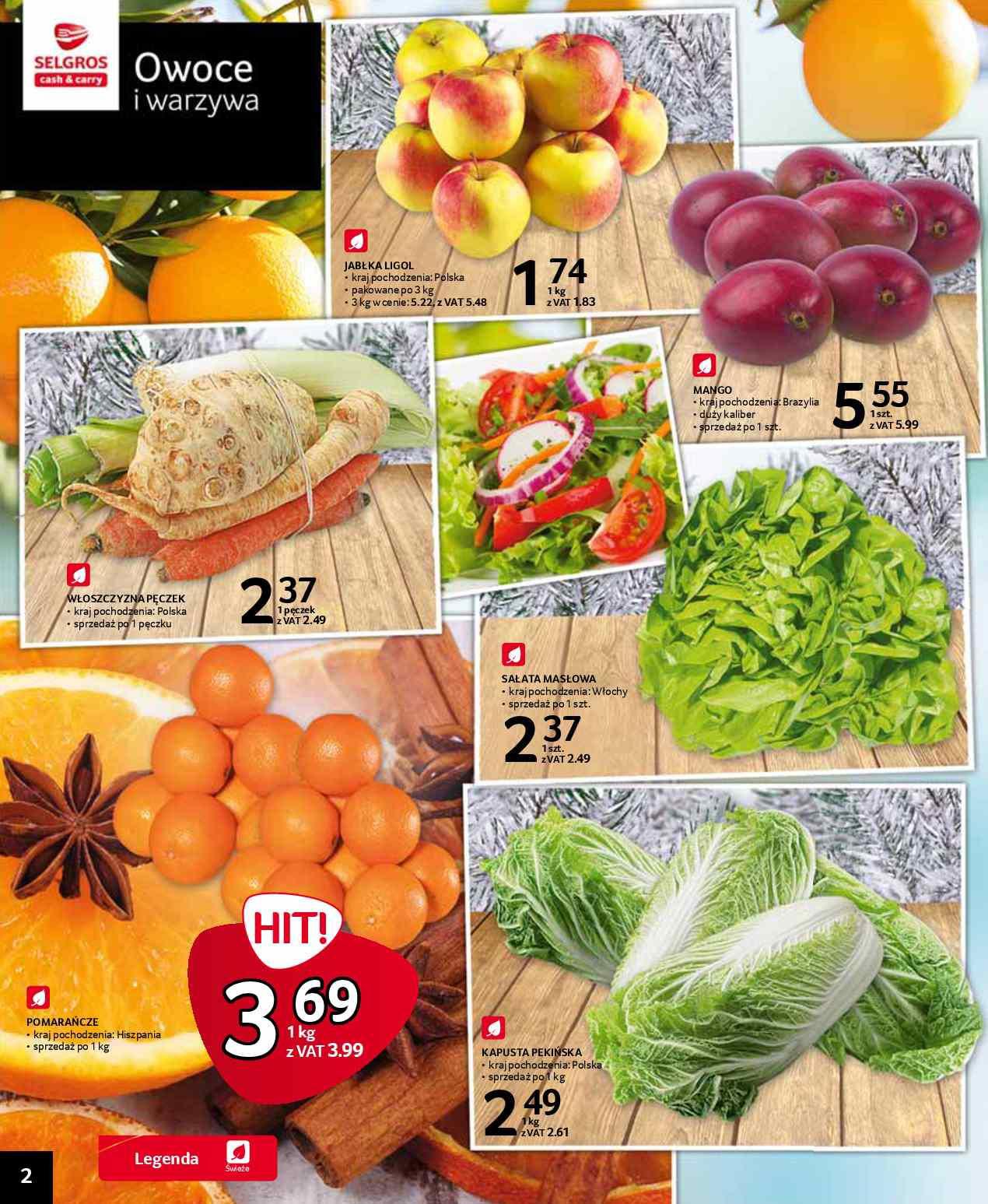 Gazetka promocyjna Selgros str. 2