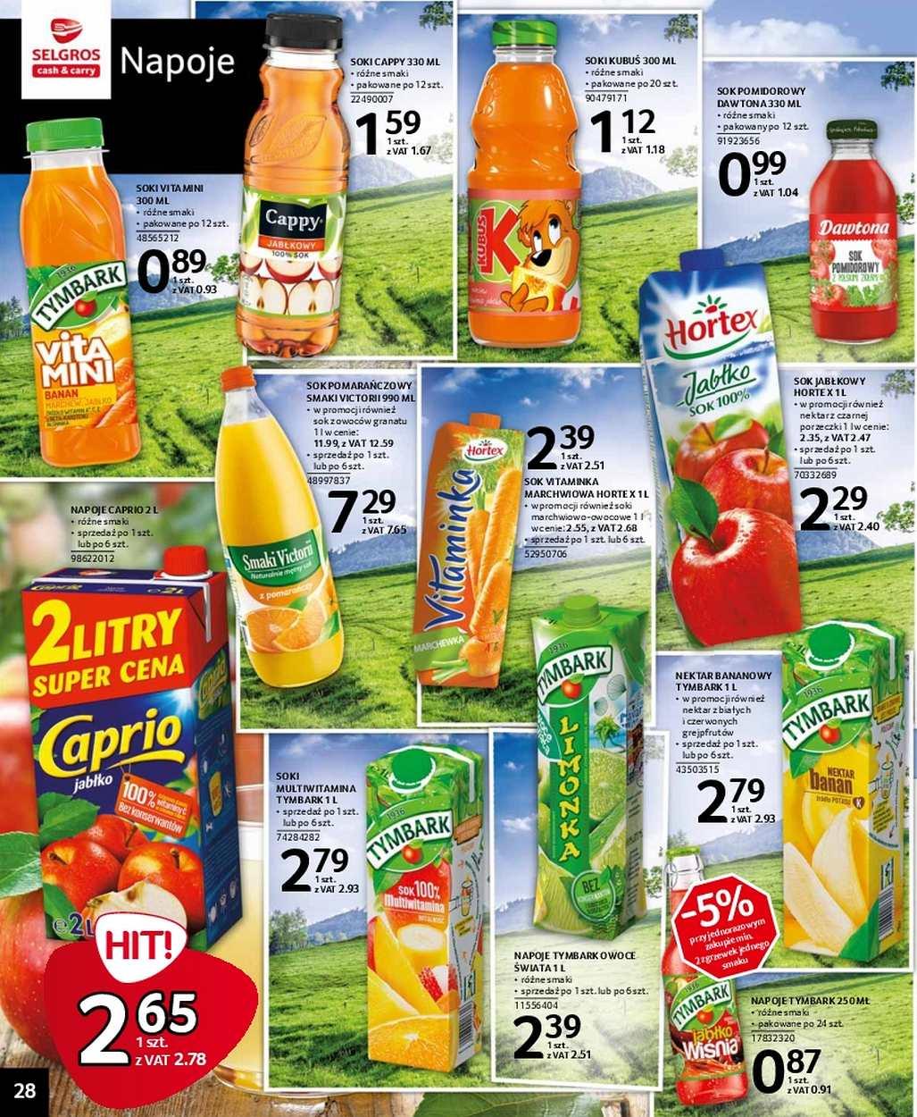 Gazetka promocyjna Selgros str. 28