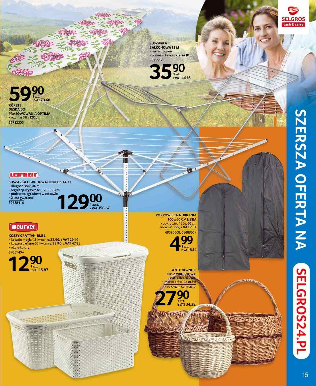 Gazetka promocyjna Selgros str. 15