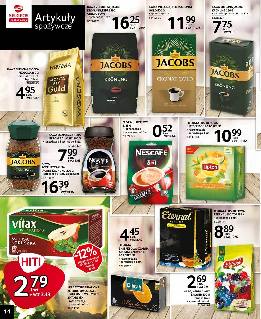 Gazetka promocyjna Selgros str. 14