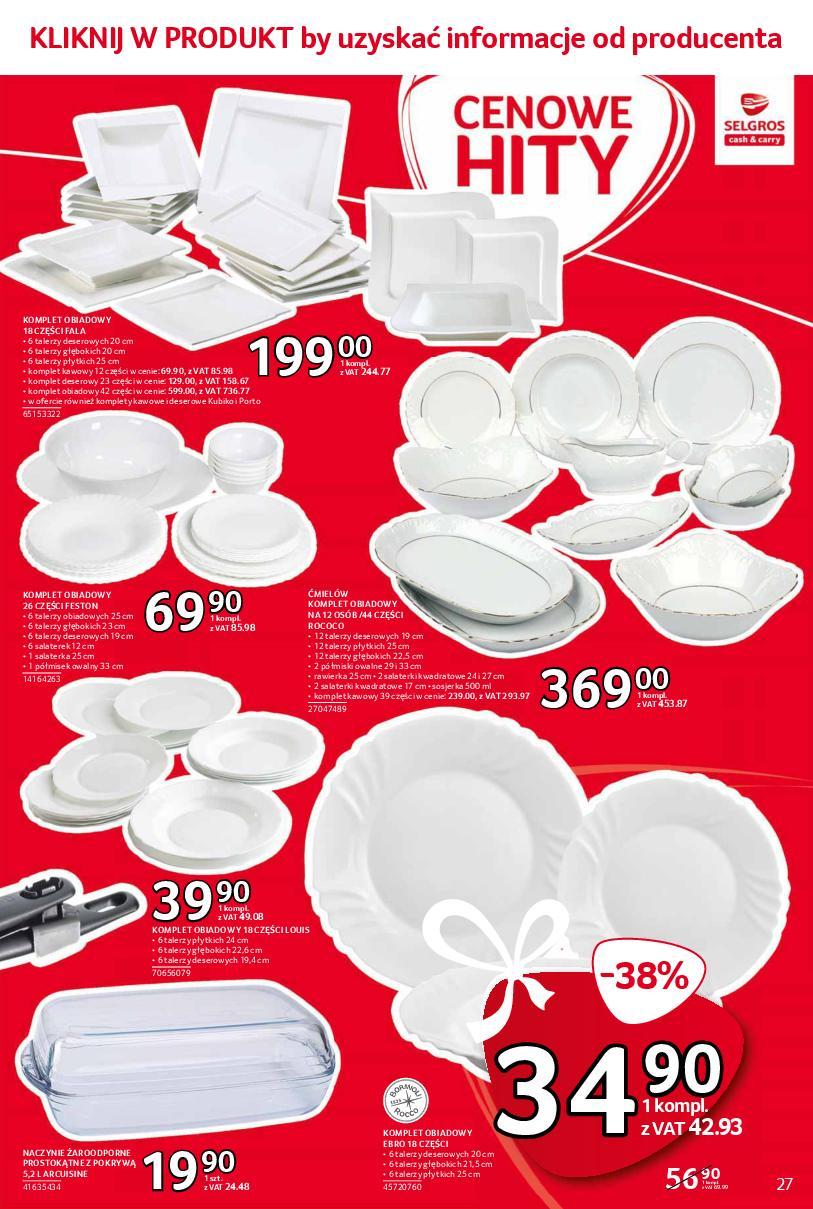 Gazetka promocyjna Selgros str. 27