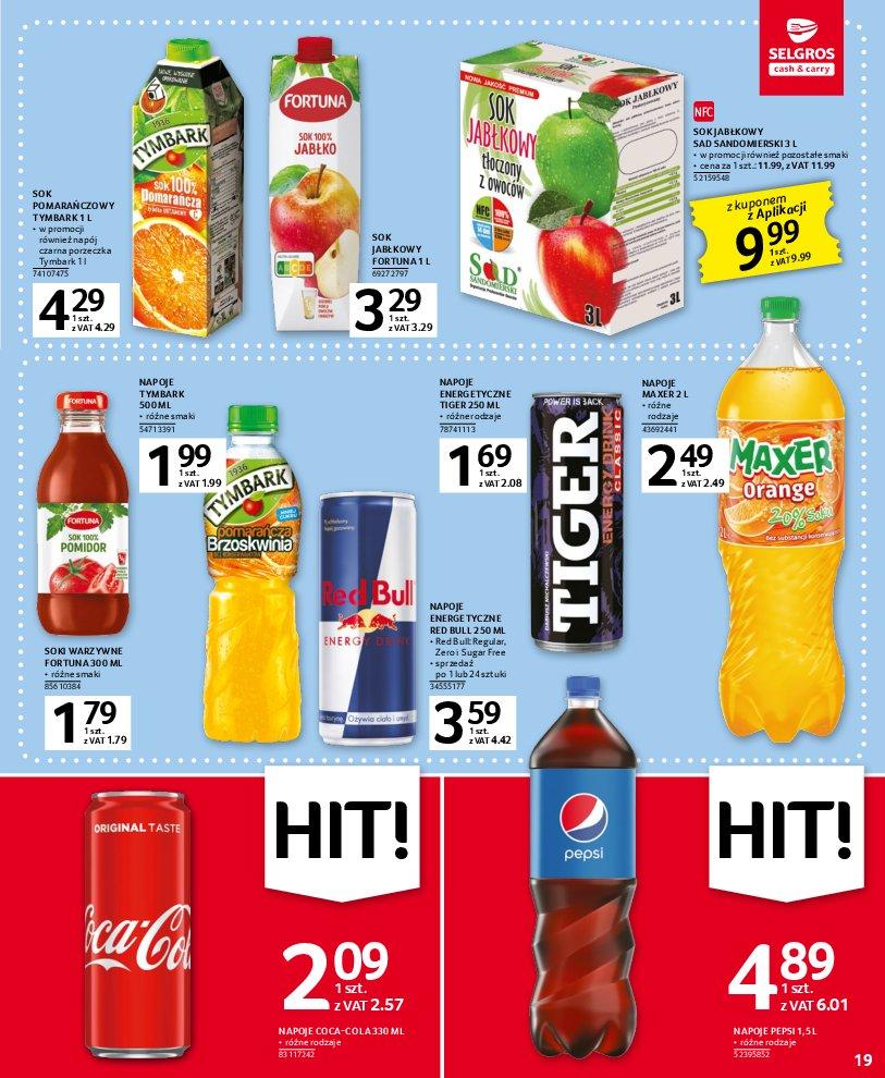 Gazetka promocyjna Selgros str. 19