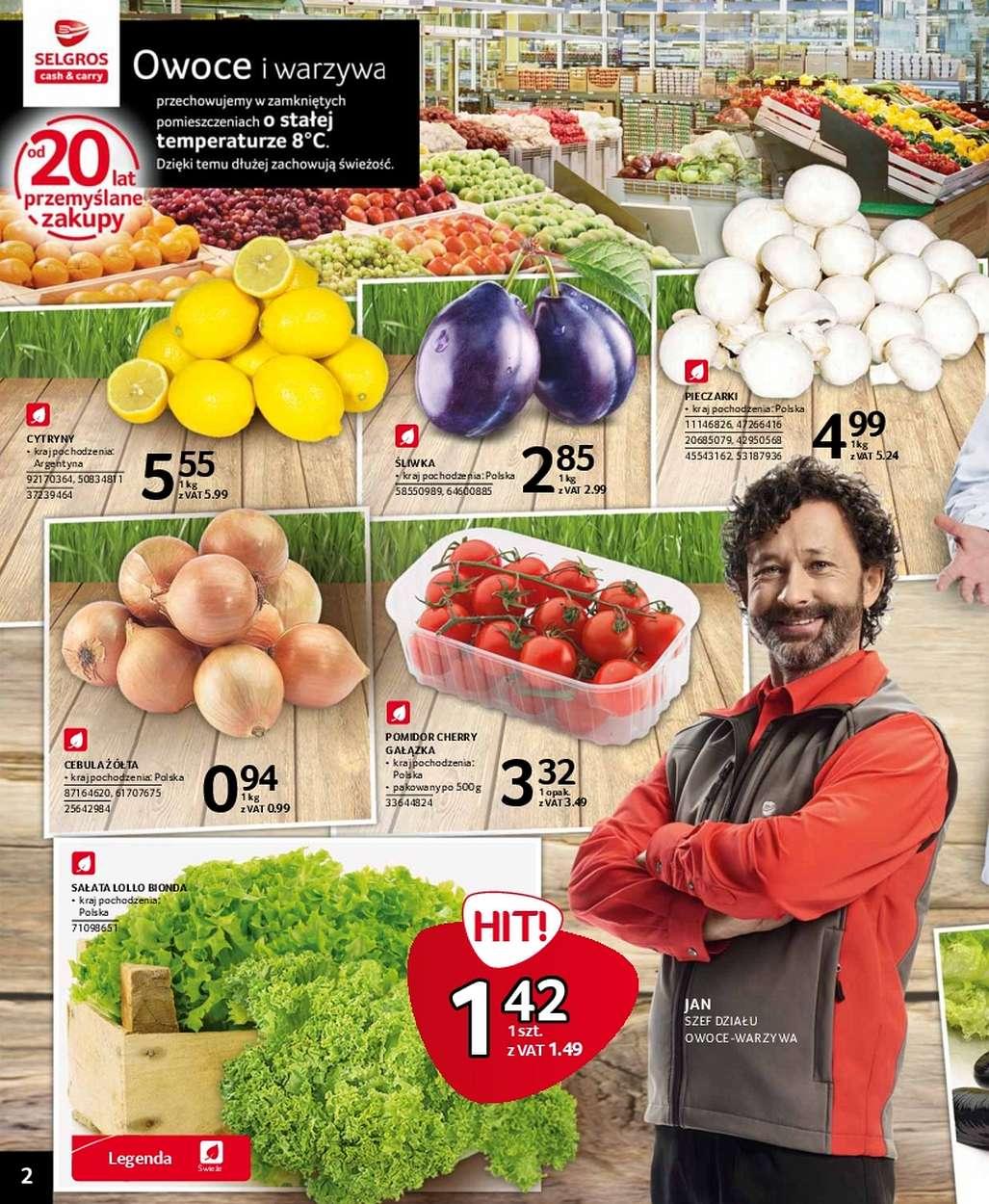 Gazetka promocyjna Selgros str. 2