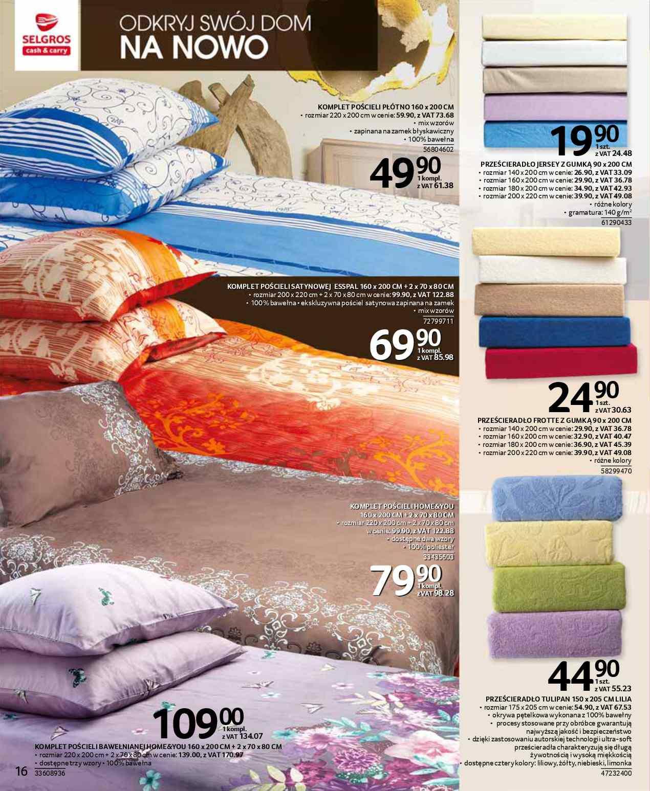 Gazetka promocyjna Selgros str. 16