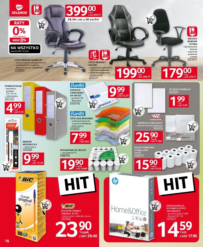 Gazetka promocyjna Selgros str. 16
