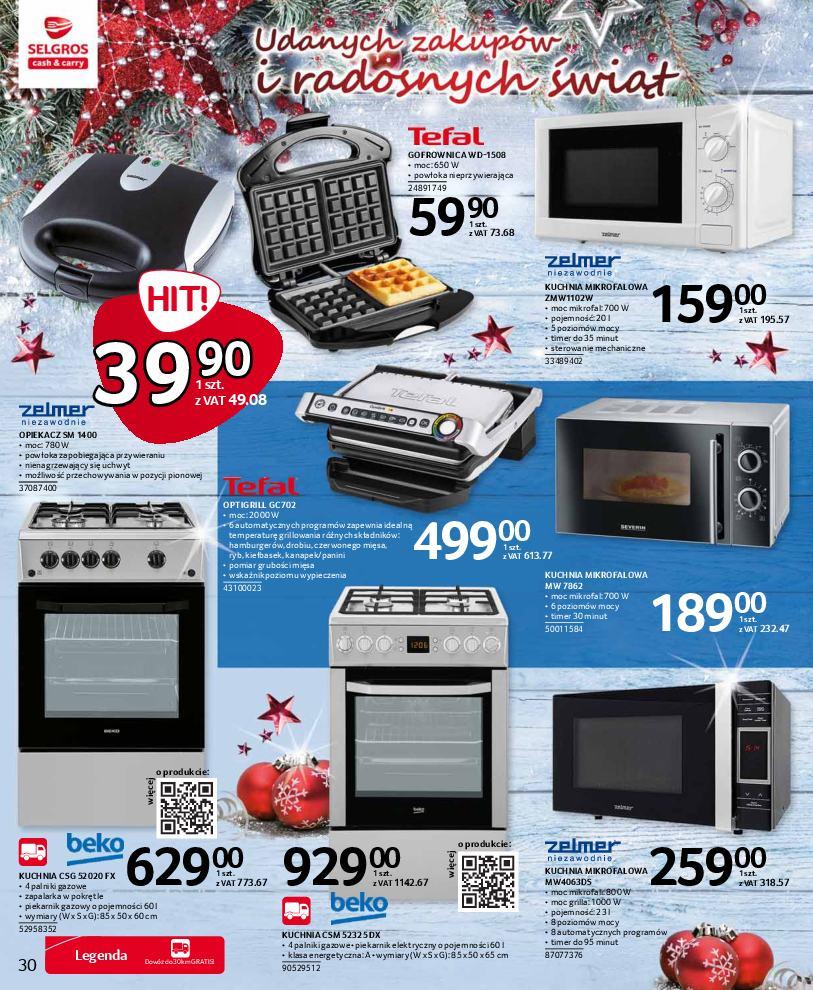 Gazetka promocyjna Selgros str. 30
