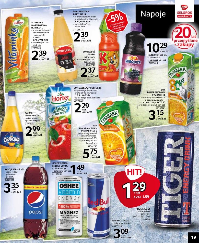 Gazetka promocyjna Selgros str. 19