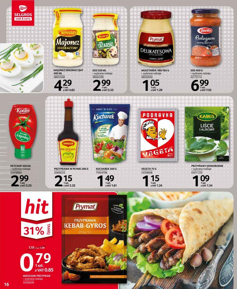 Gazetka promocyjna Selgros str. 16