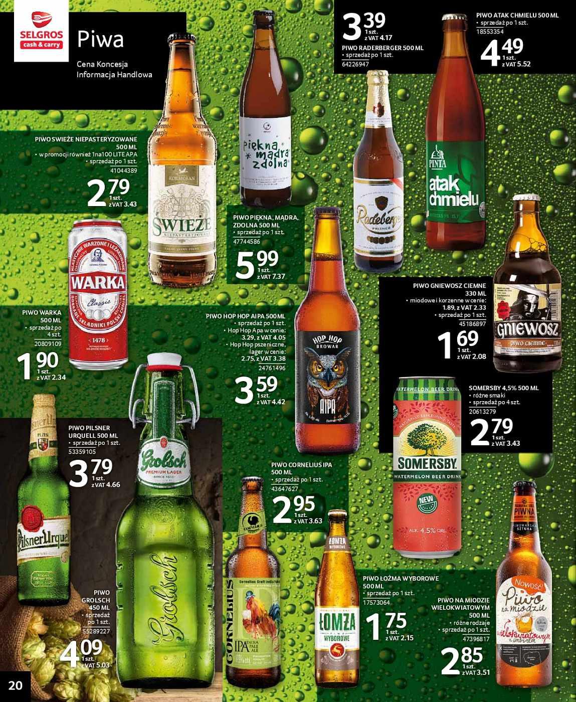 Gazetka promocyjna Selgros str. 20