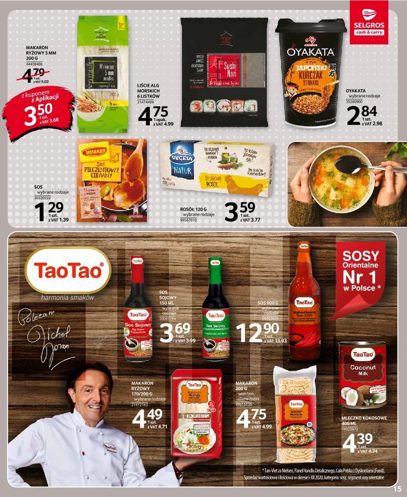 Gazetka promocyjna Selgros str. 15