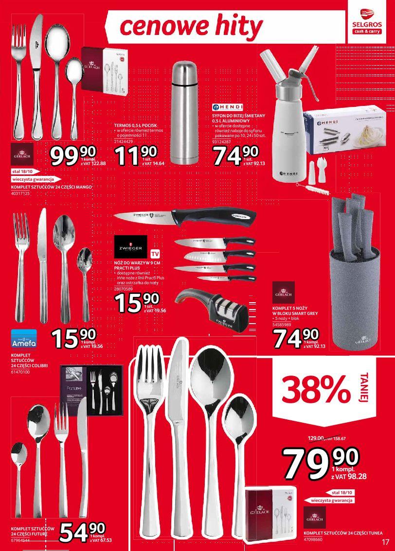 Gazetka promocyjna Selgros str. 17