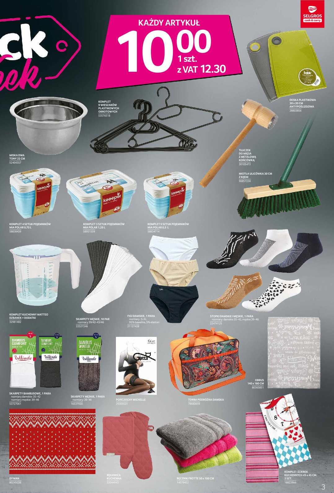 Gazetka promocyjna Selgros str. 3