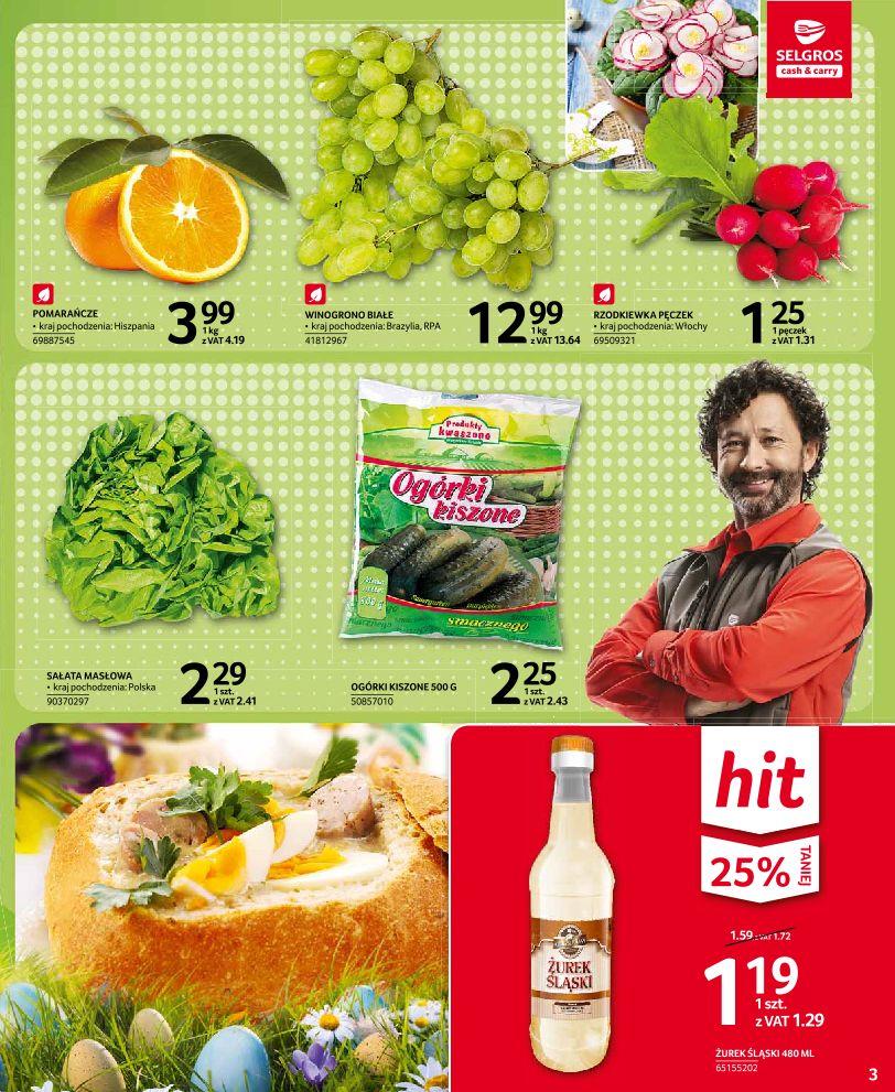 Gazetka promocyjna Selgros str. 3