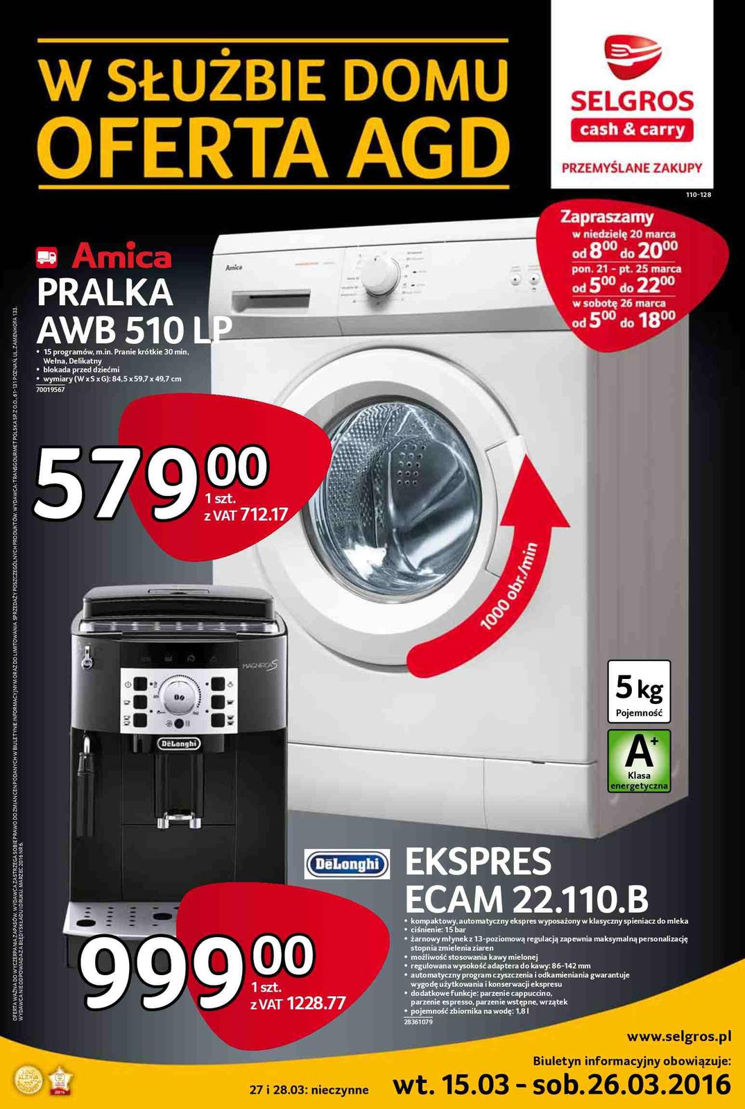 Gazetka promocyjna Selgros str. 1