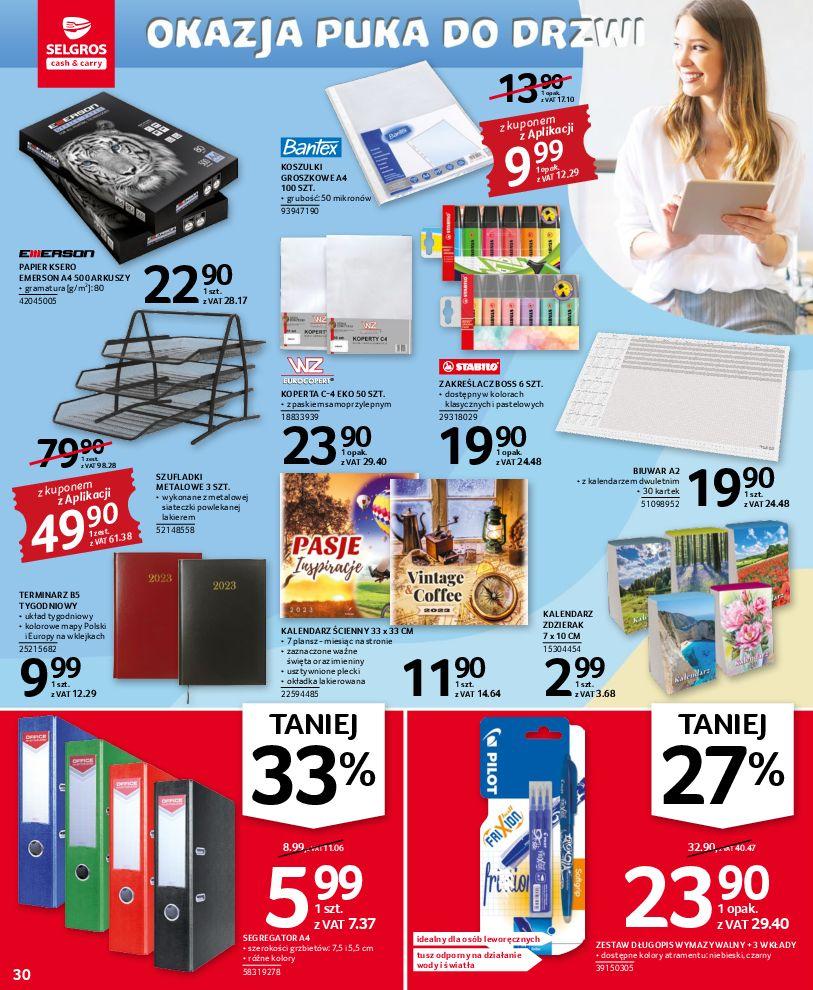 Gazetka promocyjna Selgros str. 30